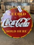Coca Cola Metal Sign