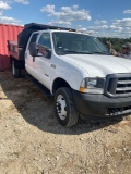 2004 Ford F-450 Pickup Truck, VIN # 1fdxw47p94ea66154