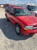 2002 Chevrolet Blazer Multipurpose Vehicle (MPV), VIN # 1gndt13w22k127992