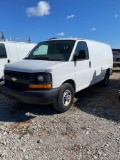 2012 Chevrolet Express Van, VIN # 1gcwgfba5c1102262