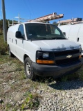 2015 Chevrolet Express Van, VIN # 1gcwgfcg4f1102423