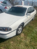 2004 Chevrolet Impala Passenger Car, VIN # 2g1wf52e049291280