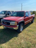 2000 GMC Sierra Pickup Truck, VIN # 2gtek19t6y1369626