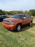2008 Chevrolet Avalanche Pickup Truck, VIN # 3gnfk12318g285145