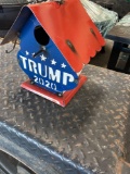 Trump Bird House Metal