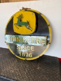 John Deere Metal sign