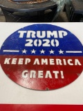 Trump Metal Sign