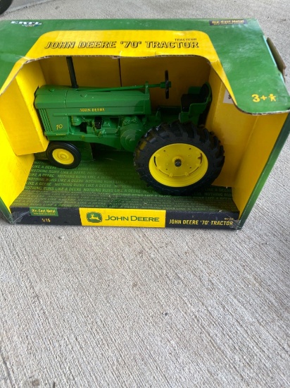 John Deere model 70 toy tractor