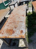 metal table