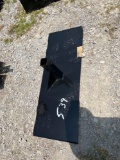 receiver hitch plate
