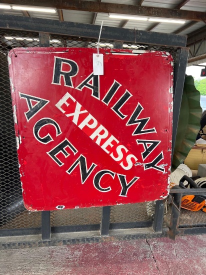 railway agency sign