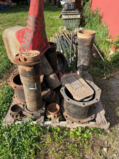 Cast Iron valves and pipe