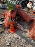 Safety Cones and netting