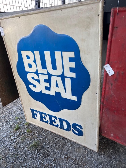 blue steel feeds sign