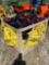crate of tail lights