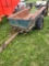 single axle trailer 55 inches x80 inches over all