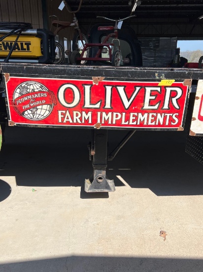 Oliver Farm Implements Sign