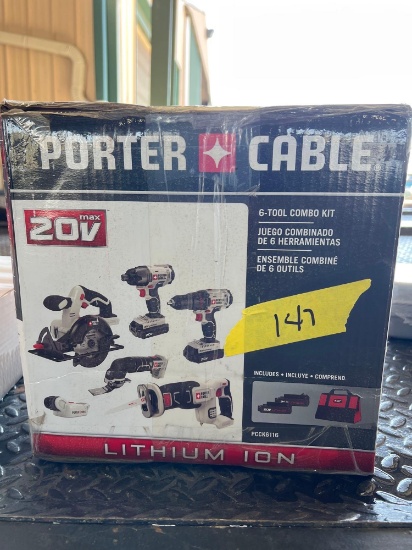 Porter Cable 6 Tool Combo Kit