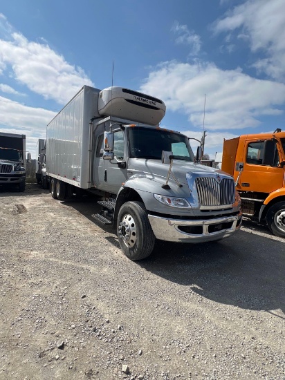 2022 IH box truck w/24 ft Hercules box thermal king reefer
