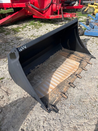 63 inch bucket with teeth