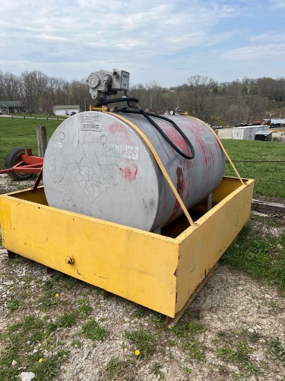 fuel tank and pump
