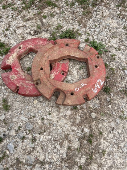 IH tractor weights