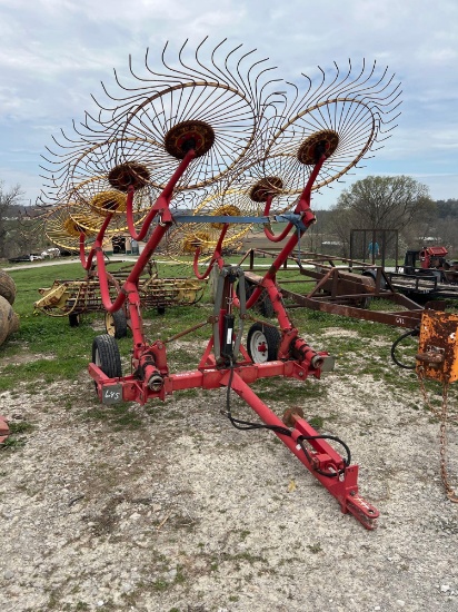 RCS 8 hay rake