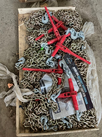 pallet ratchet binders and chains