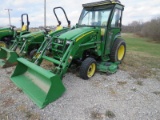 2012 JD 3720 COMPACT TRACTOR W/LOADER