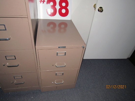 (1) 2-Drawer Filing Cabinet