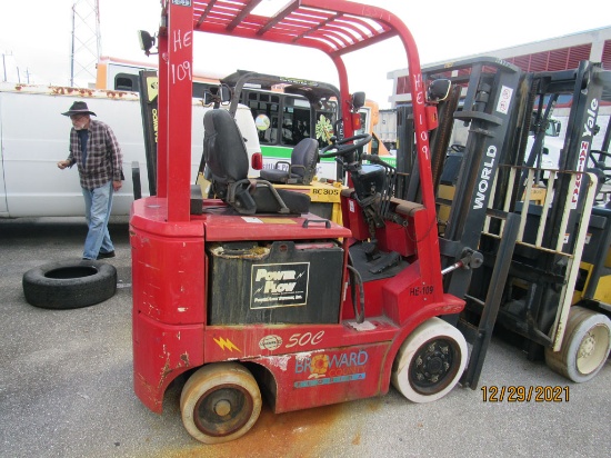 2007 World Electric Forklift Battery Operated