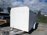 1989 2-Axle Enclosed Landscape Trailer