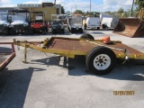 1998 Single Axle Steel Trailer