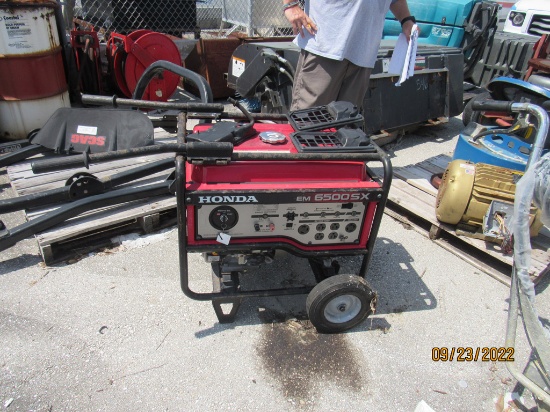 HONDA 6500 SX GENERATOR