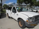 2003 Ford F-350 Cab & Chassis Utility Body Truck