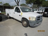 2008 RAM 2500 HD Cab & Chassis With Utility Body