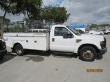2008 Ford F-350 Super Duty Cab & Chassis With Utility Body