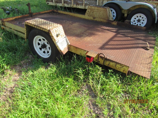 1989 Horizon Tilt Flatbed Trailer