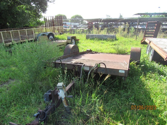 2000 Crosley Tilt Flatbed Trailer