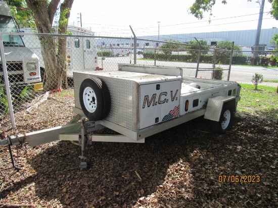 2006 Newport Fabricating Portable Satellite Communications Trailer
