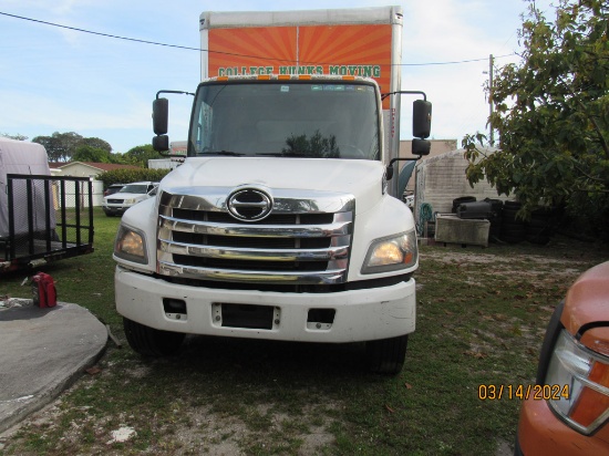 2017 Hino 268 Cab & Chassis