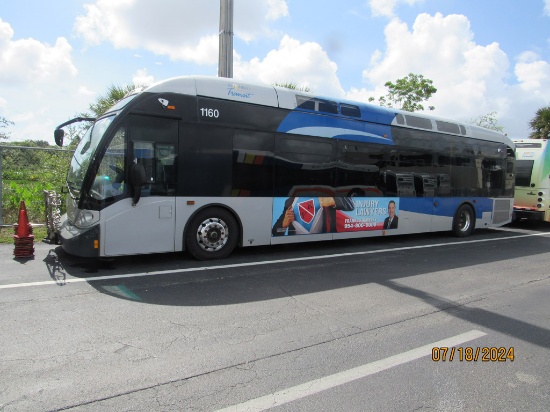 2011 NABI 42 Foot BRT Hybrid Transit Bus