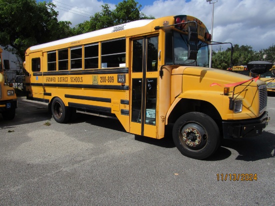 2001 Freightliner School Bus