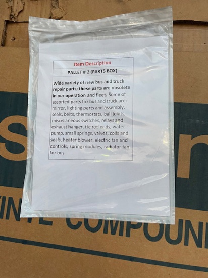 Pallet 2 Parts Box