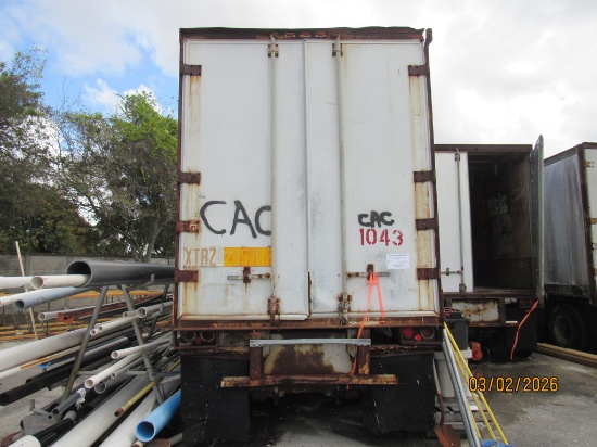 1977 Fruehauf 40 Foot Trailer