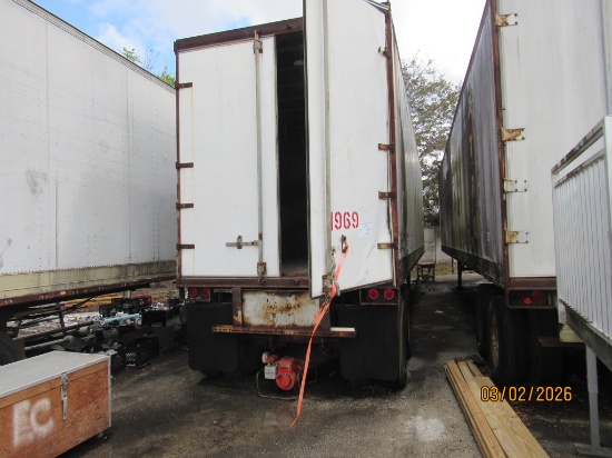 1977 Fruehauf 40 Foot Trailer
