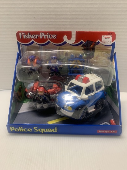 New Fisher Price Police Squad toy set.