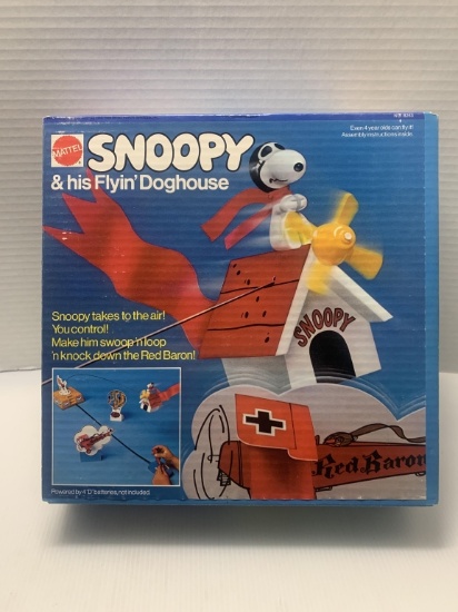 Brand New Snoopy & his Flying Doghouse Mattel