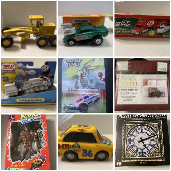 CHRISTMAS IN JULY NEW & VINTAGE TOYS & HOUSEHOLD