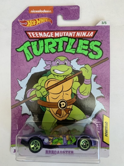 New Hotwheels Teenage  Ninja Turtles Donatello